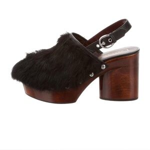 Marc Jacobs Liya Fur Clog